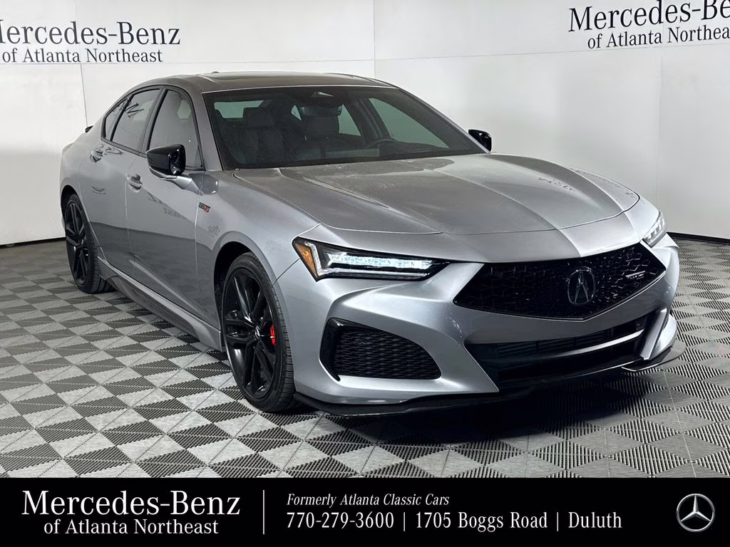 2025 Lunar Silver Metallic Acura TLX Type S AWD Sedan