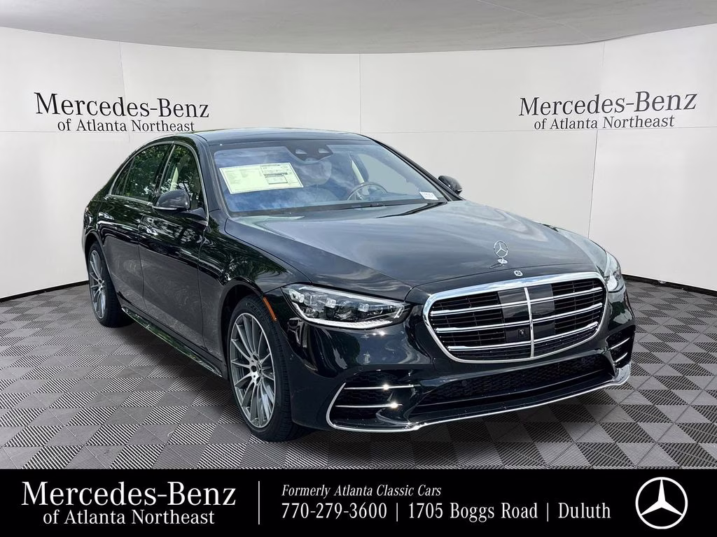 2026 Obsidian Mercedes-Benz S-Class S 580 AWD Sedan