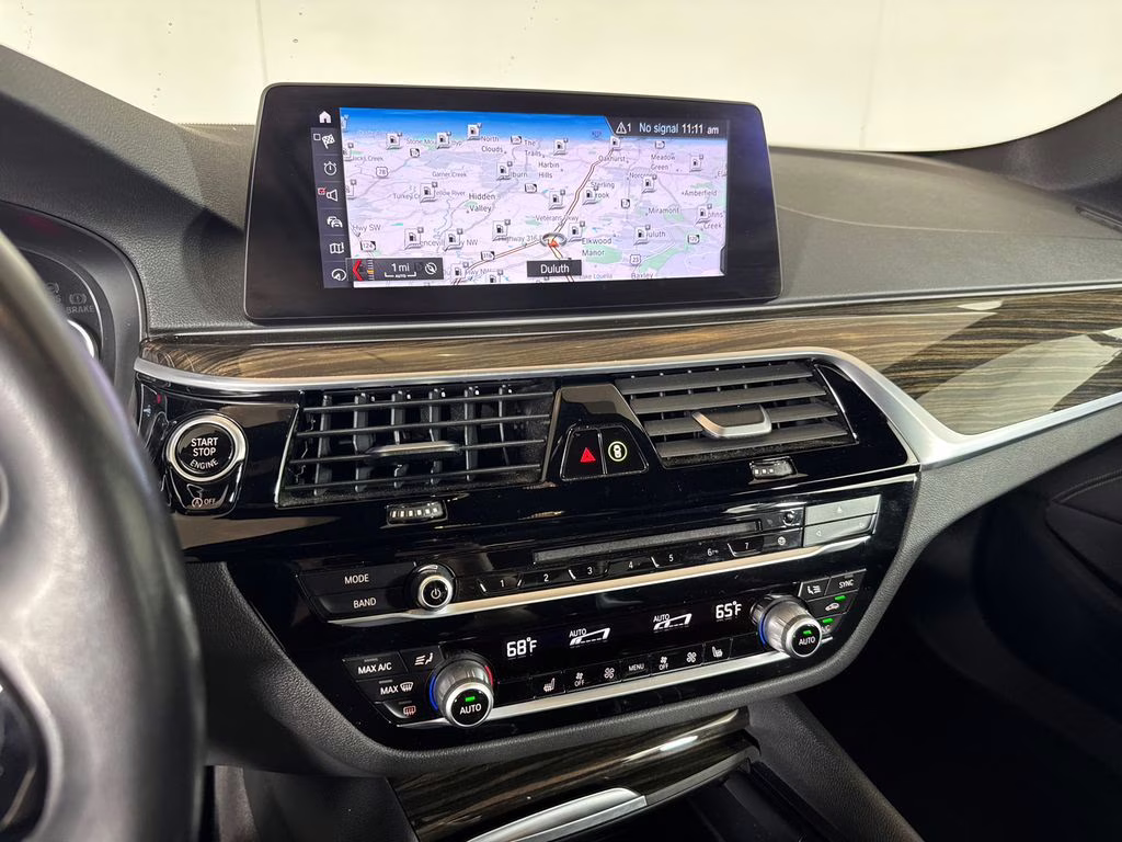 2019 Mineral White Metallic BMW 5 Series 540i RWD Sedan