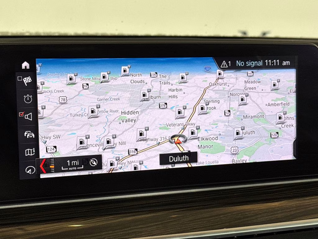 2019 Mineral White Metallic BMW 5 Series 540i RWD Sedan