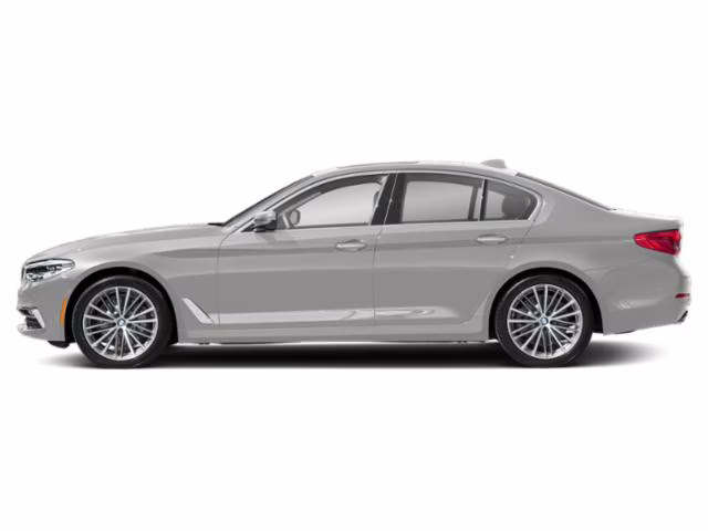 2019 Mineral White Metallic BMW 5 Series 540i RWD Sedan