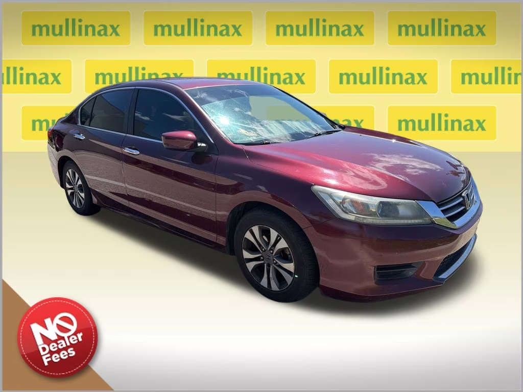 2013 Basque Red Pearl II Honda Accord LX FWD Sedan