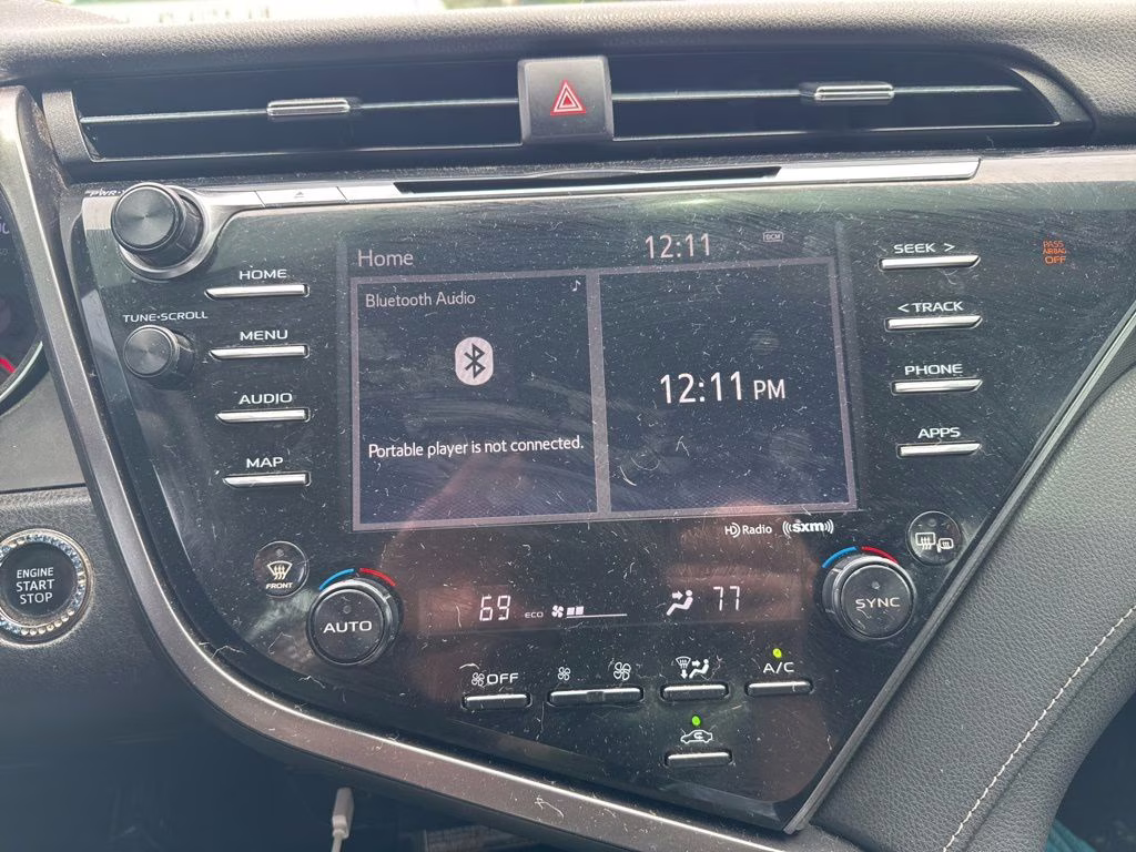 2019 Celestial Silver Metallic Toyota Camry XSE FWD Sedan