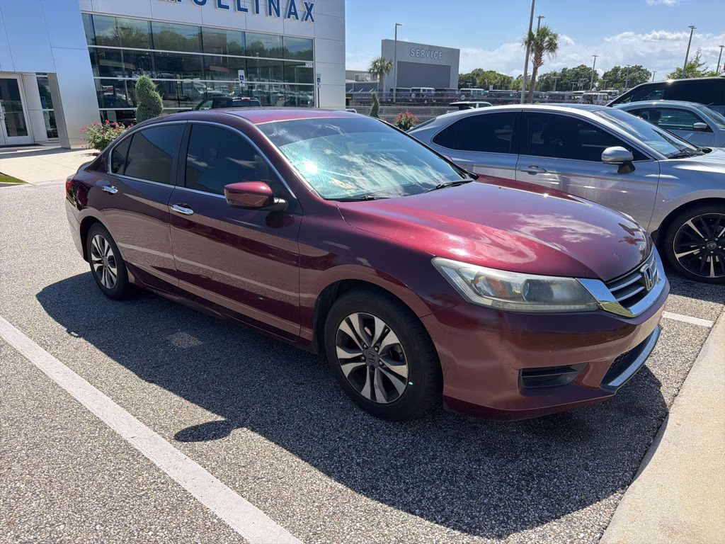 2013 Basque Red Pearl II Honda Accord LX FWD Sedan