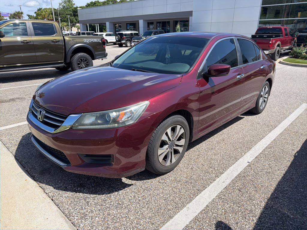 2013 Basque Red Pearl II Honda Accord LX FWD Sedan