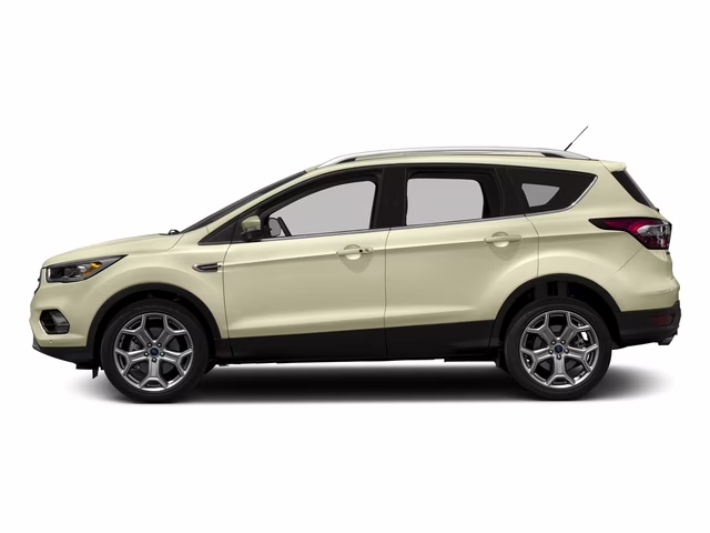 2017 White Gold Metallic Ford Escape Titanium 4X4 SUV