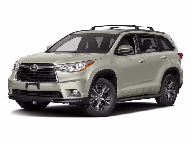 2016 Blizzard Pearl Toyota Highlander XLE V6 FWD SUV