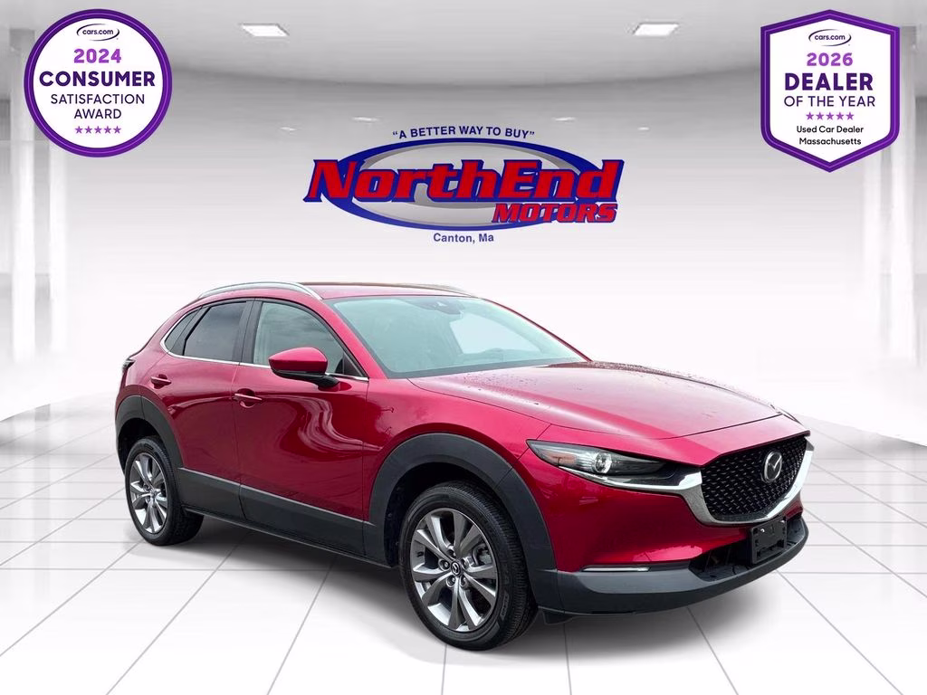 2023 Soul Red Crystal Metallic Mazda CX-30 2.5 S Preferred Package AWD SUV