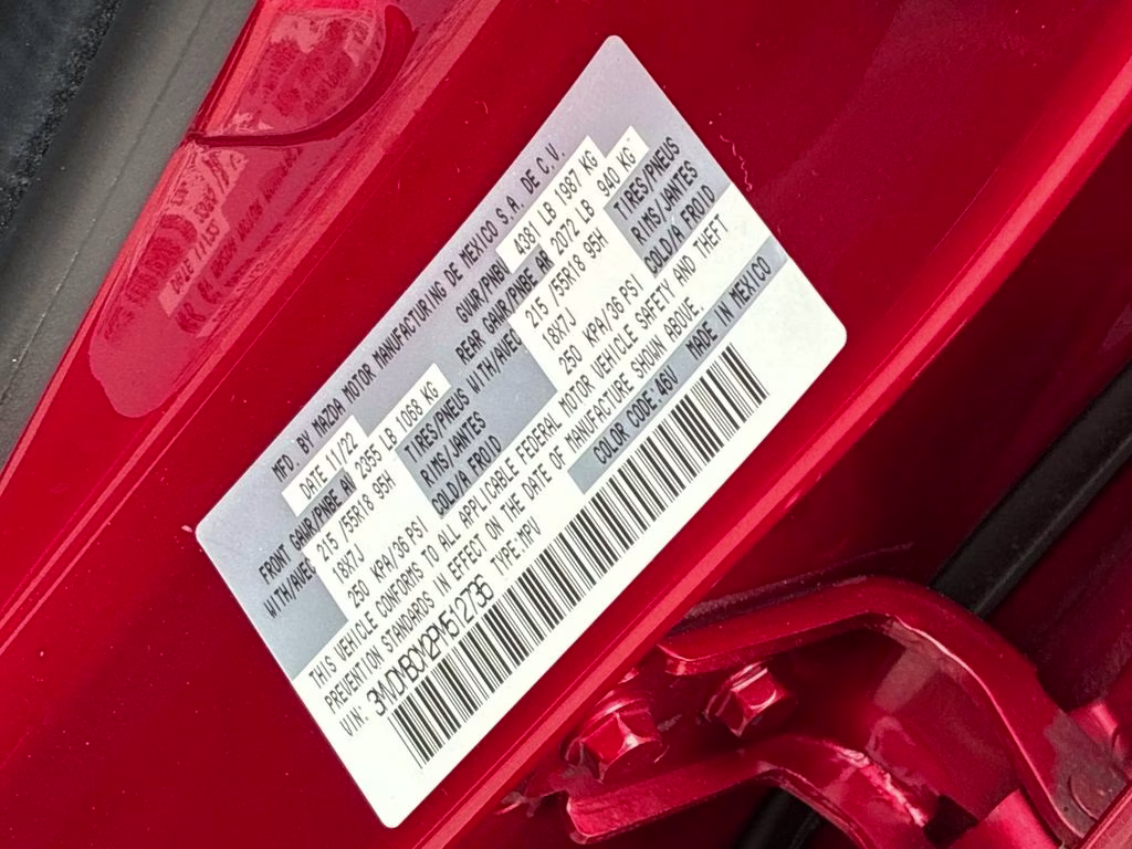 2023 Soul Red Crystal Metallic Mazda CX-30 2.5 S Preferred Package AWD SUV