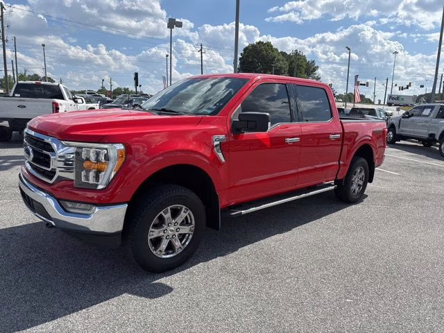 2022 Race Red Ford F-150 XLT 4X4 Truck