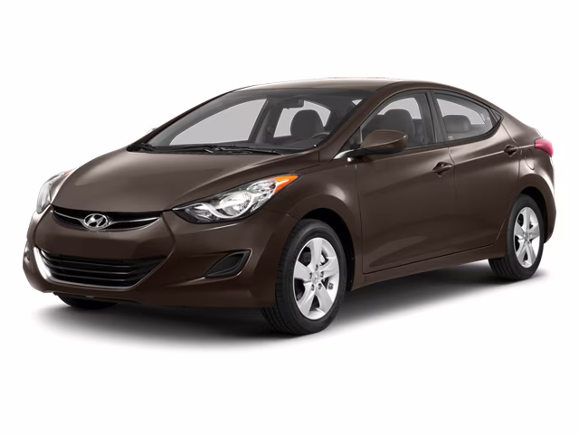 2013 Desert Bronze Hyundai Elantra Limited FWD Sedan