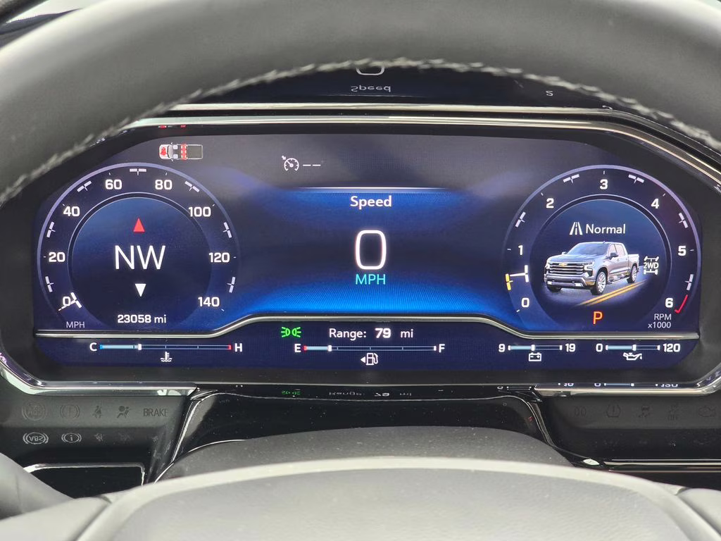 2024 Sterling Gray Metallic Chevrolet Silverado 1500 High Country 4X4 Truck