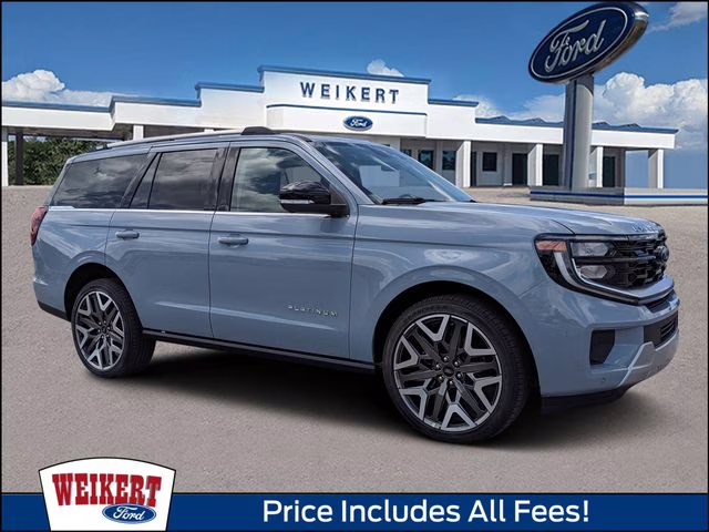 2026 Glacier Gray Metallic Tri-Coat Ford Expedition Platinum 4X4 SUV