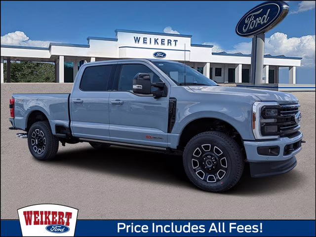 2026 Glacier Gray Metallic Tri-Coat Ford Super Duty F-250 SRW Platinum 4X4 Truck