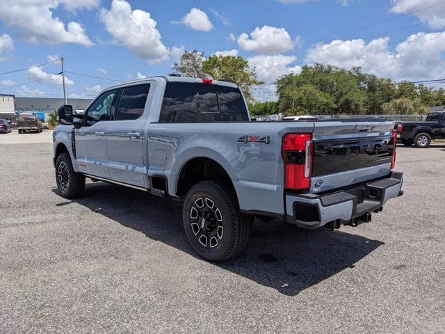 2026 Glacier Gray Metallic Tri-Coat Ford Super Duty F-250 SRW Platinum 4X4 Truck