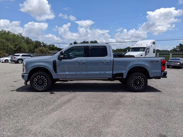 2026 Glacier Gray Metallic Tri-Coat Ford Super Duty F-250 SRW Platinum 4X4 Truck