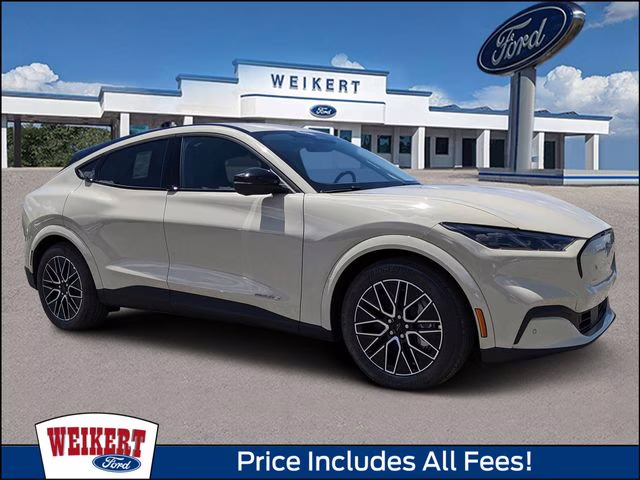 2026 Desert Sand Ford Mustang Mach-E Premium RWD SUV