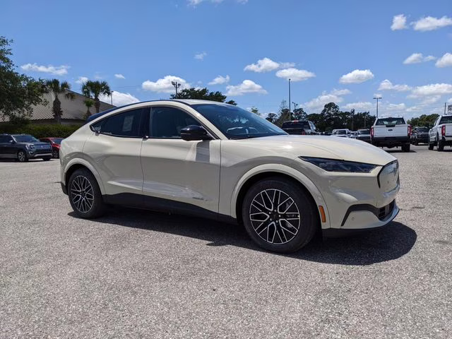 2026 Desert Sand Ford Mustang Mach-E Premium RWD SUV