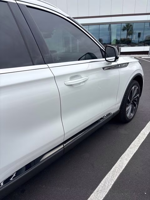 2024 Pristine White Metallic Tri-Coat Lincoln Aviator Reserve AWD SUV