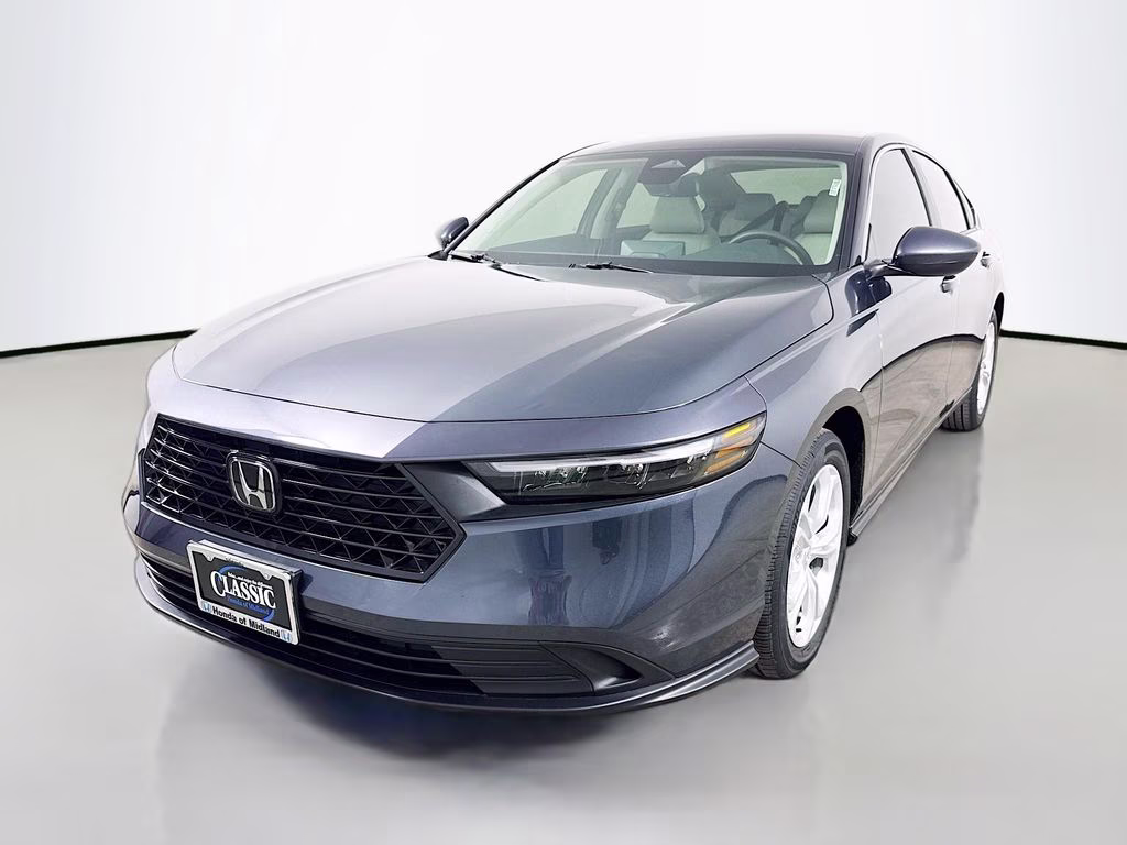 2026 Meteorite Gray Metallic Honda Accord LX FWD Sedan