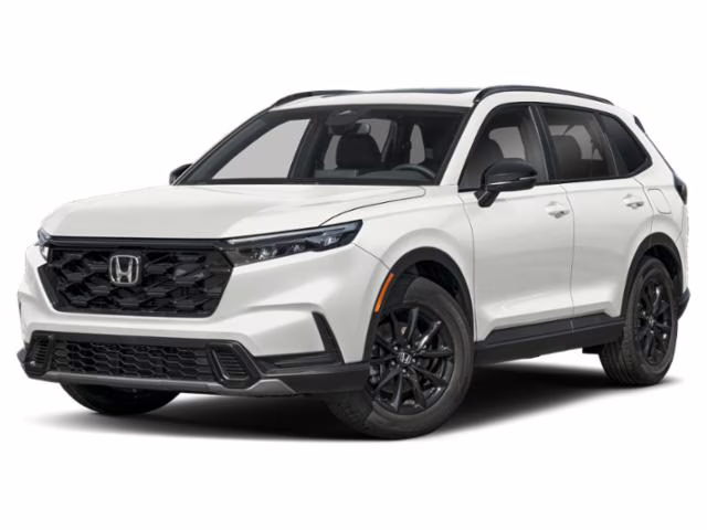 2026 Platinum White Pearl Honda CR-V Hybrid Sport FWD SUV