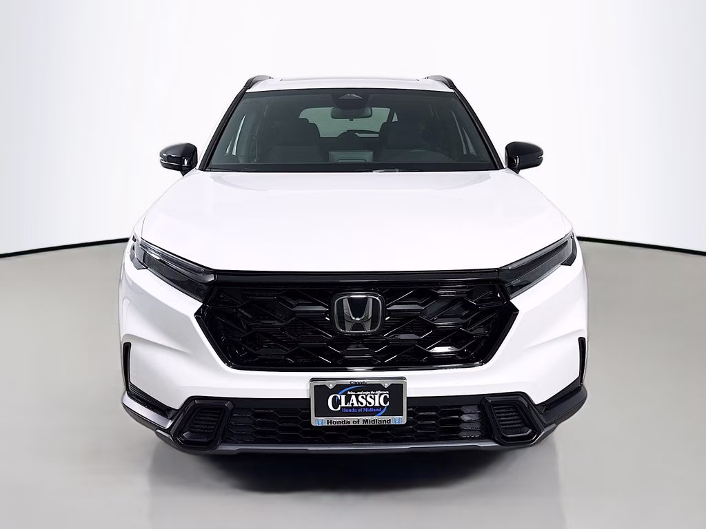 2026 Platinum White Pearl Honda CR-V Hybrid Sport FWD SUV