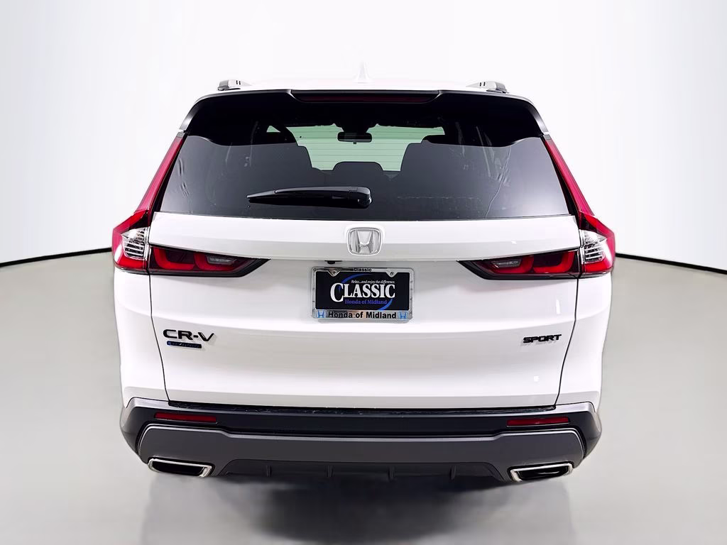2026 Platinum White Pearl Honda CR-V Hybrid Sport FWD SUV