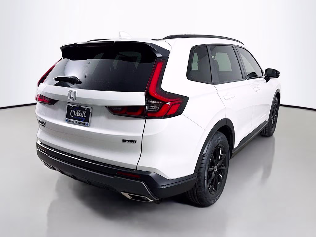 2026 Platinum White Pearl Honda CR-V Hybrid Sport FWD SUV