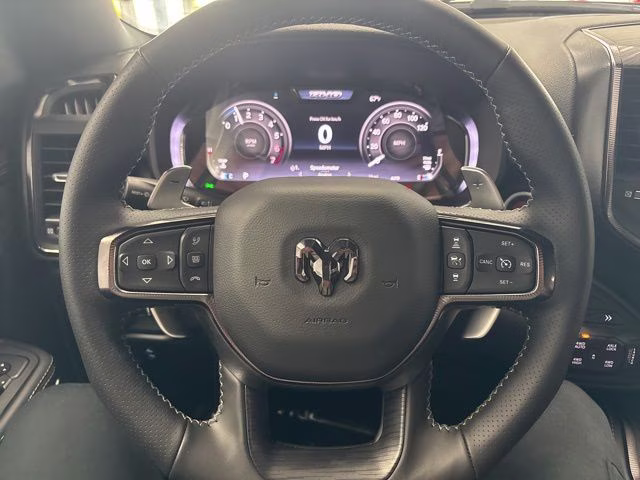 2026 Diamond Black Crystal Pearlcoat Ram 1500 RHO 4X4 Truck