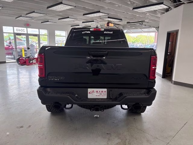 2026 Diamond Black Crystal Pearlcoat Ram 1500 RHO 4X4 Truck