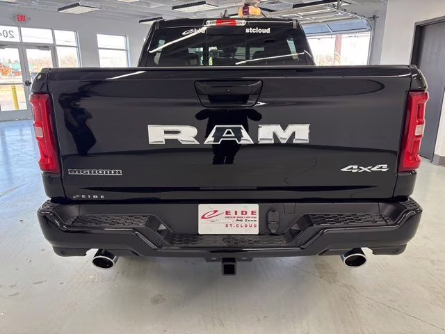 2026 Diamond Black Crystal Pearlcoat Ram 1500 Big Horn 4X4 Truck