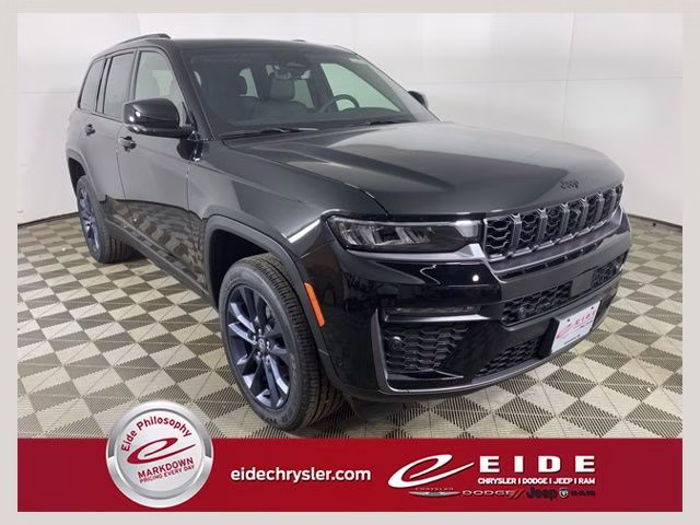 2026 Diamond Black Crystal Pearlcoat Jeep Grand Cherokee 85th Anniversary Edition 4X4 SUV