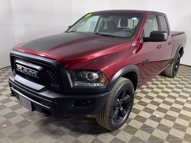 2019 Delmonico Red Pearlcoat Ram 1500 Warlock 4X4 Truck