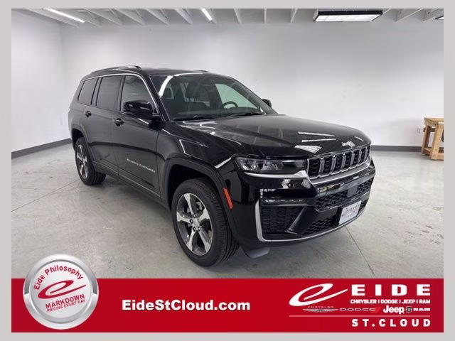 2026 Diamond Black Crystal Pearlcoat Jeep Grand Cherokee L Limited 4X4 SUV