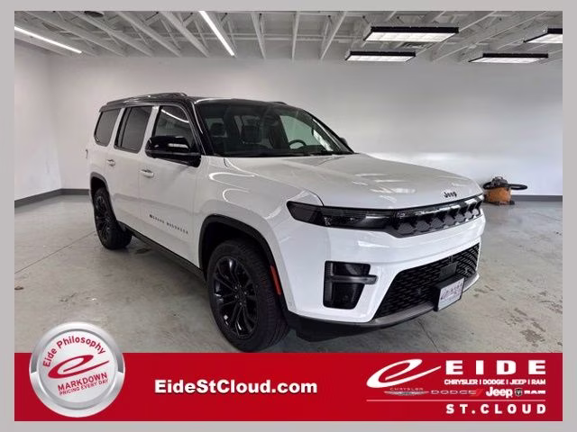 2026 Bright White Clearcoat Jeep Grand Wagoneer Summit Reserve 4X4 SUV