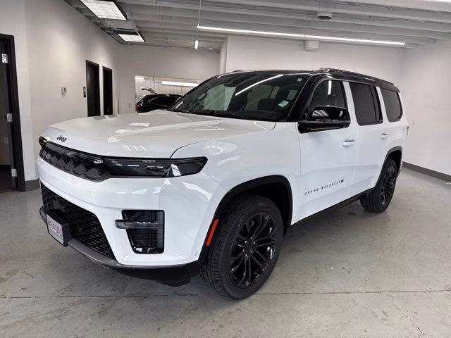 2026 Bright White Clearcoat Jeep Grand Wagoneer Summit Reserve 4X4 SUV