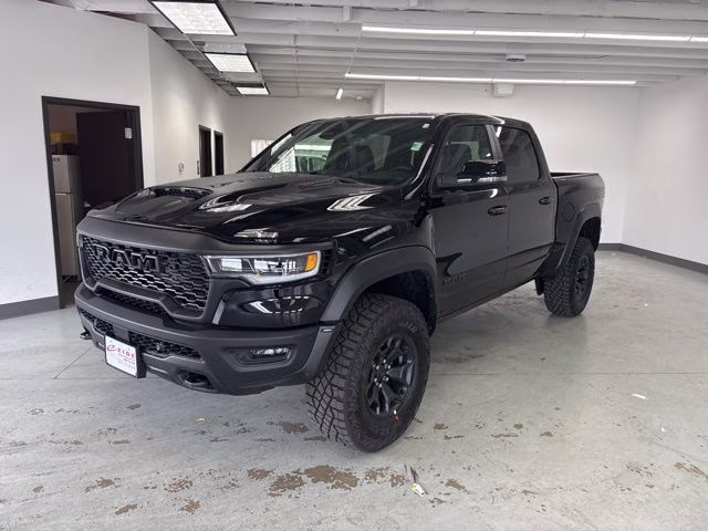 2026 Diamond Black Crystal Pearlcoat Ram 1500 RHO 4X4 Truck