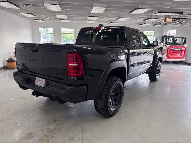 2026 Diamond Black Crystal Pearlcoat Ram 1500 RHO 4X4 Truck