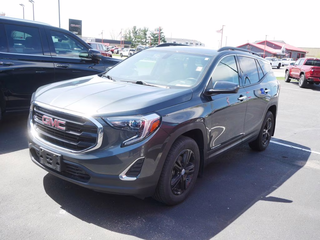 2018 Graphite Gray Metallic GMC Terrain SLE AWD SUV