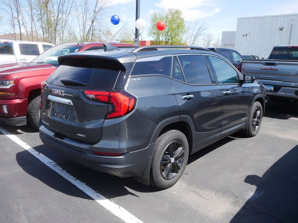 2018 Graphite Gray Metallic GMC Terrain SLE AWD SUV