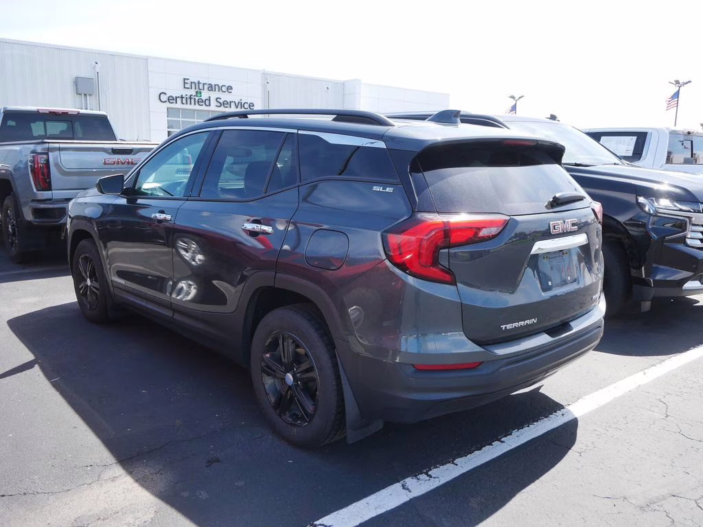 2018 Graphite Gray Metallic GMC Terrain SLE AWD SUV