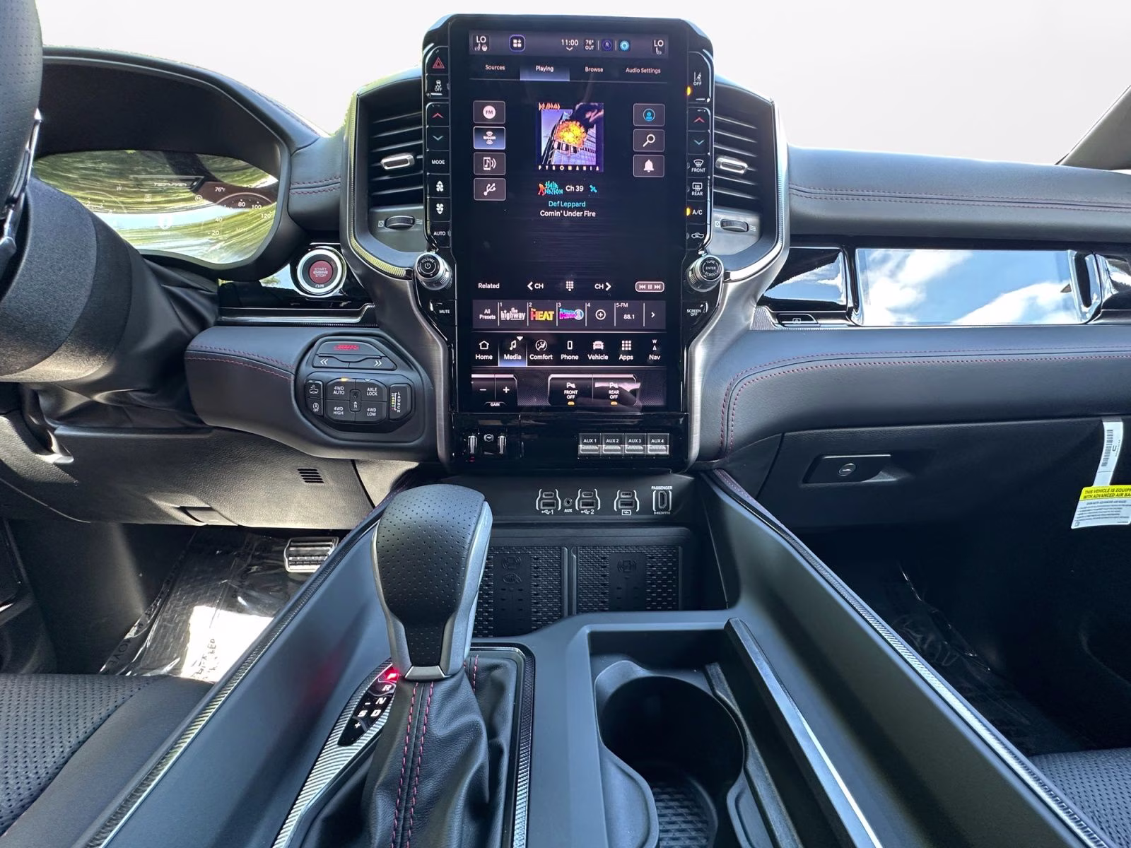 2026 Diamond Black Crystal Pearlcoat Ram 1500 RHO 4X4 Truck