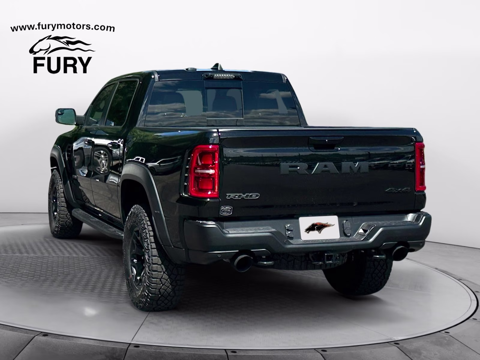 2026 Diamond Black Crystal Pearlcoat Ram 1500 RHO 4X4 Truck