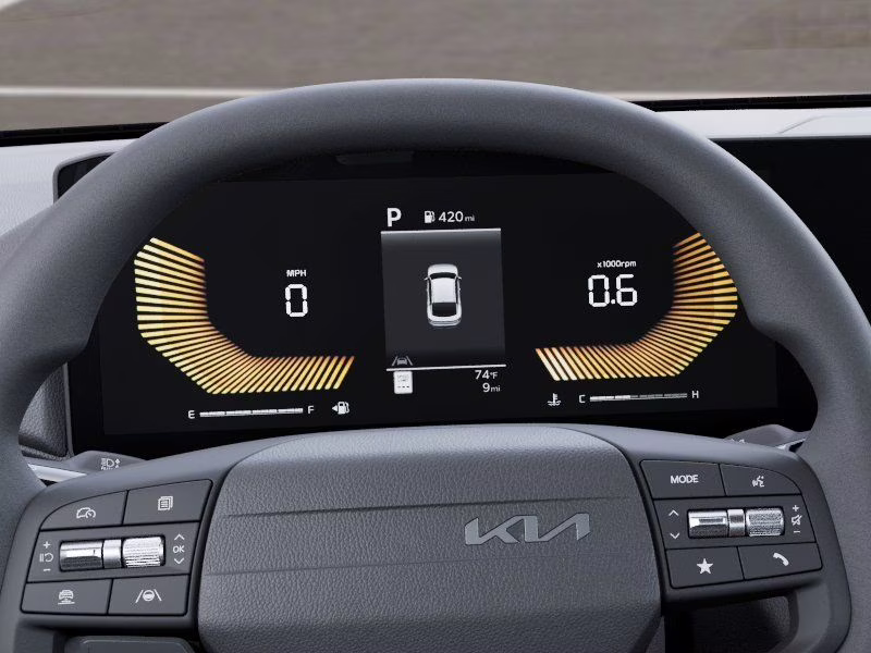2026 Aurora Black Kia K4 LXS FWD Sedan