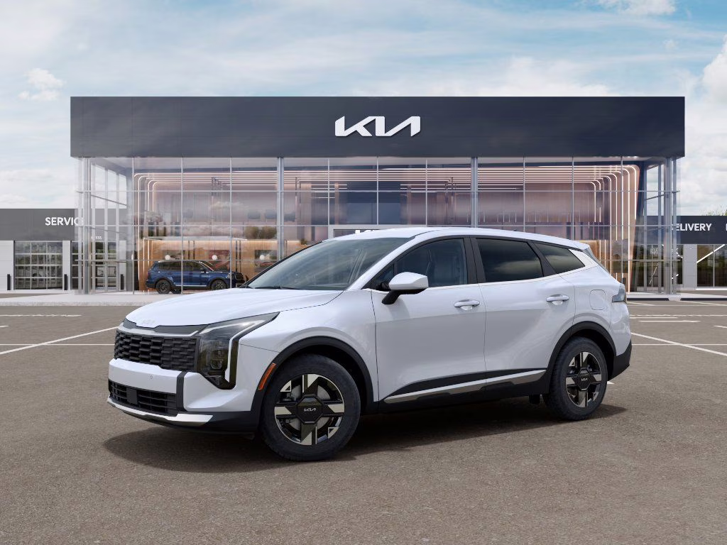 2026 Glacial White Pearl Kia Sportage LX AWD SUV