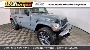 2024 Anvil Clear Coat Jeep Wrangler Sport S 4xe 4X4 SUV