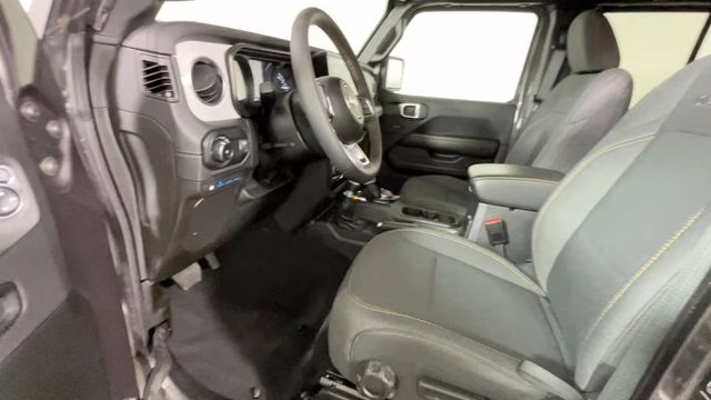 2024 Granite Crystal Metallic Clearcoat Jeep Wrangler Sahara 4xe 4X4 SUV
