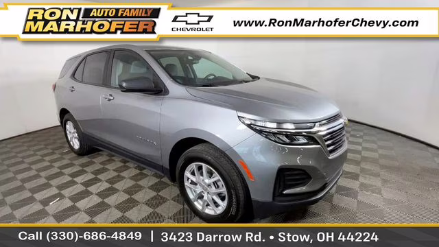 2024 Sterling Gray Metallic Chevrolet Equinox LS AWD SUV