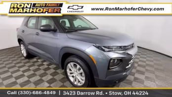 2022 Satin Steel Metallic Chevrolet Trailblazer LS FWD SUV