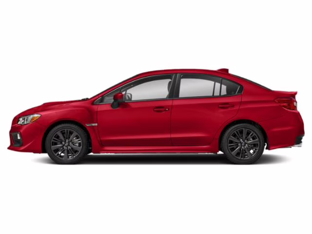 2019 Pure Red Subaru WRX MANUAL AWD Sedan
